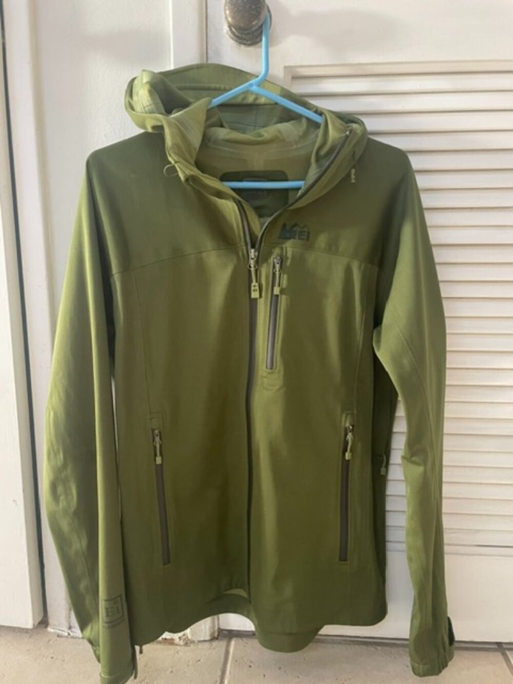 REI Men's raincoat layer